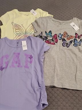Lot Of NWT Gap Butterfly Tees
